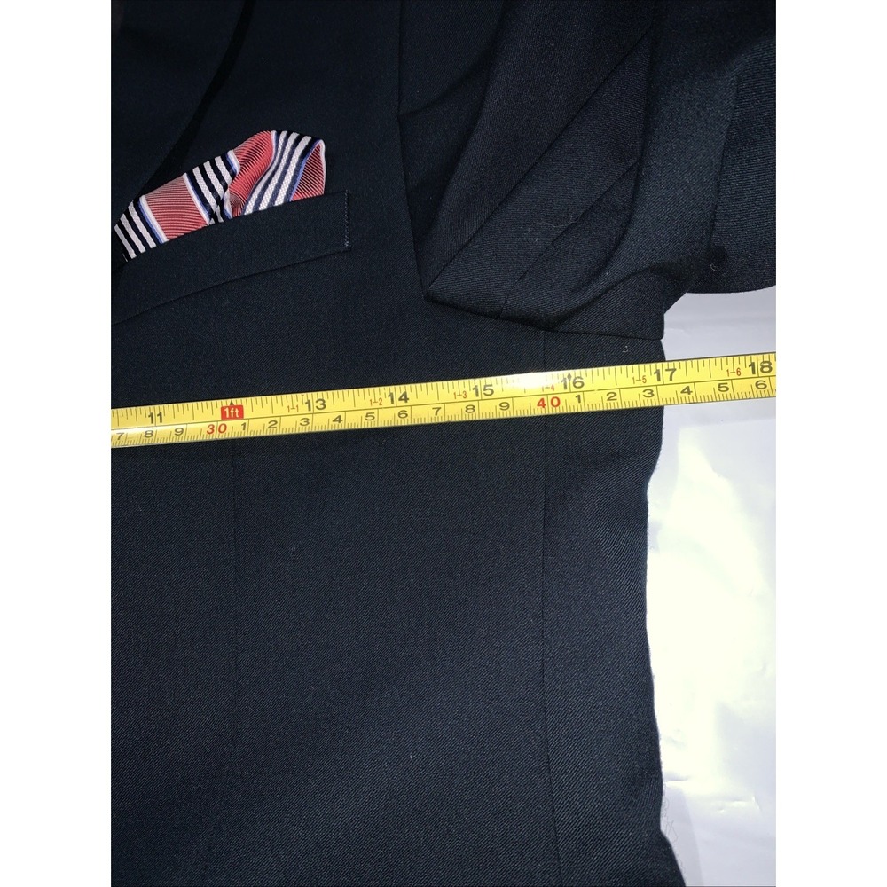 Lauren Ralph Lauren Navy Blue Blazer Jacket Coat‎ Boys Size 14R Gold Buttons - Picture 9 of 11